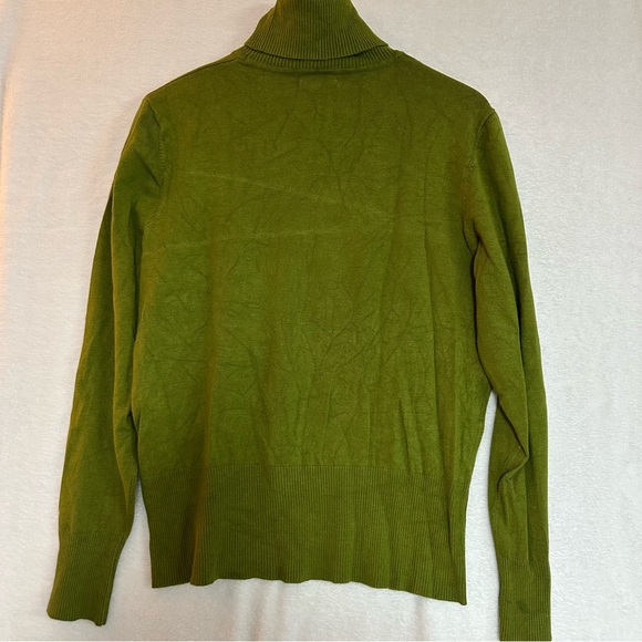 Apt 9 Green Turtleneck Sweater size XL Women - Picture 2 of 6